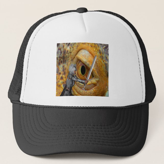 Gorra De Camionero Dragon Folk (Anverso)