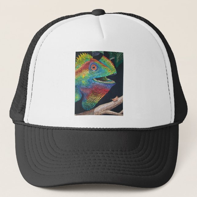Gorra De Camionero Dragón forestal (Anverso)