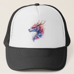 Gorra De Camionero Dragón Guardián Suave.