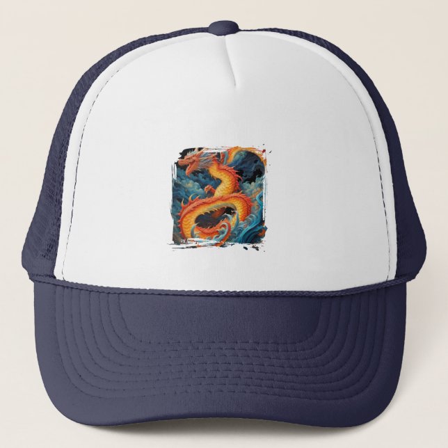 Gorra De Camionero dragon Hat (Anverso)