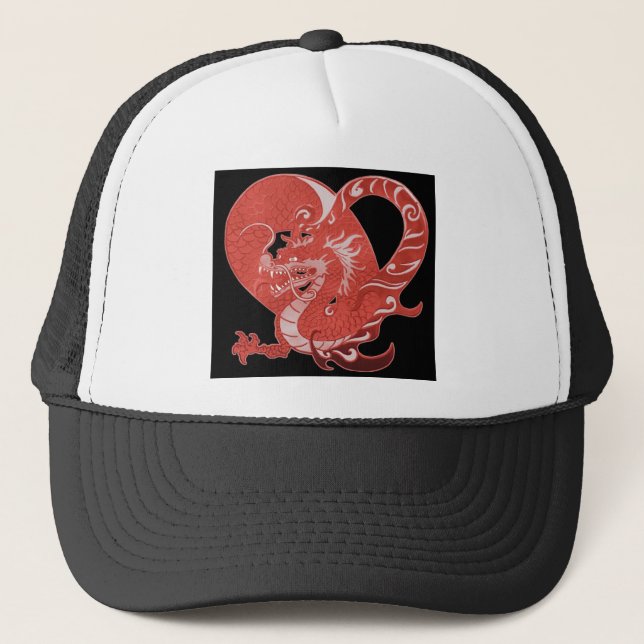 Gorra De Camionero Dragon Heart (Anverso)