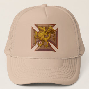 Gorra De Camionero Dragón maltés