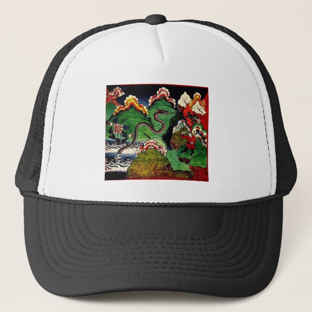 Gorra De Camionero Dragón mitológico (Anverso)