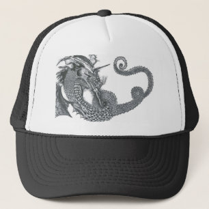 Gorra De Camionero Dragón que se encrespa