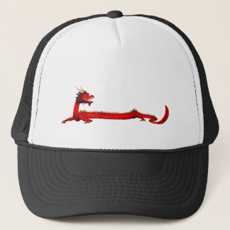 Gorra De Camionero Dragón Rojo