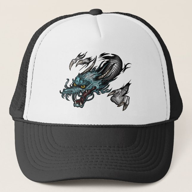 Gorra De Camionero Dragon Soar (Anverso)
