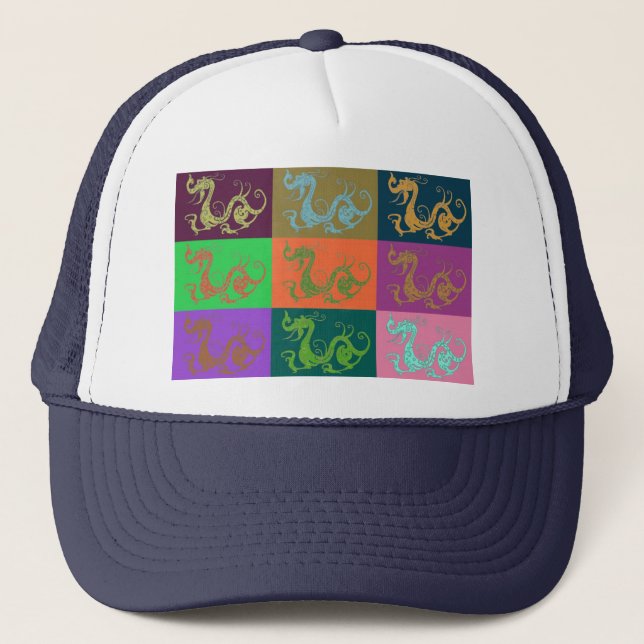 Gorra De Camionero Dragones (Anverso)