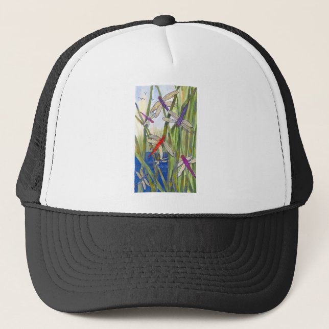 Gorra De Camionero Dragonflies Summer (Anverso)