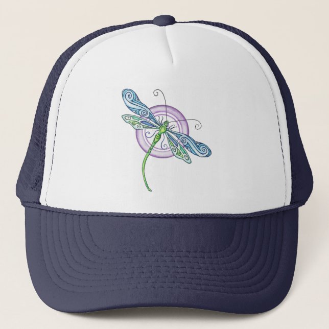 Gorra De Camionero Dragonfly caprichoso (Anverso)
