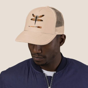 Gorra De Camionero Dragonfly de tono marrón