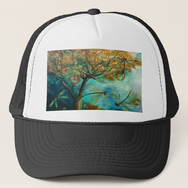 Gorra De Camionero Dragonfly Flirtation (Anverso)