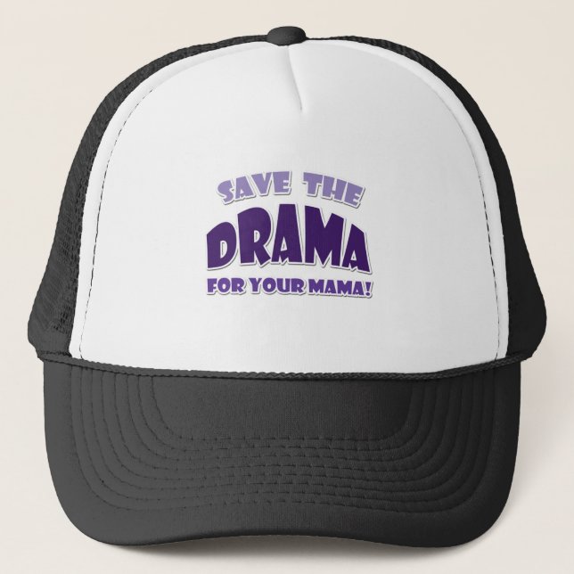 Gorra De Camionero Drama al decir (Anverso)
