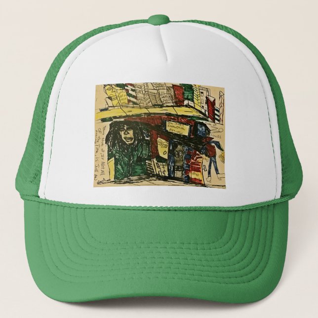 GORRA DE CAMIONERO DREAD ECONOMIC (Anverso)