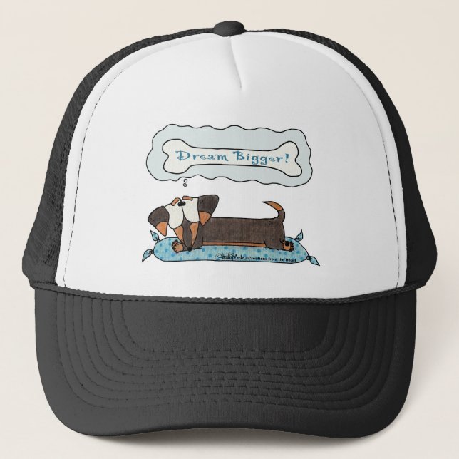 Gorra De Camionero Dream Bigger (Anverso)