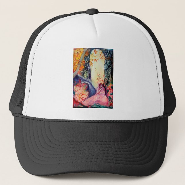 Gorra De Camionero DREAM GOLDEN / Jardín Zen de Meditación Yoga (Anverso)