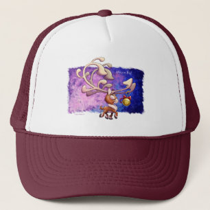 Gorra De Camionero DREAM GRANDES NAVIDADES REINDEN de Jeff Willis Art