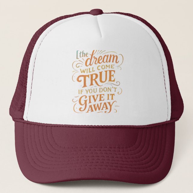 Gorra de camionero Dream Keeper (Anverso)