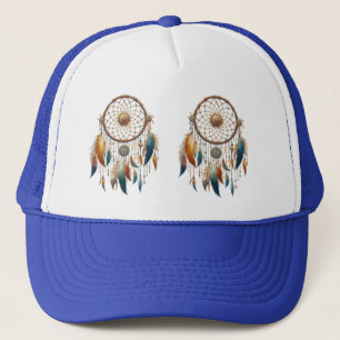 Gorra De Camionero Dreamcatcher en un tema bohemio