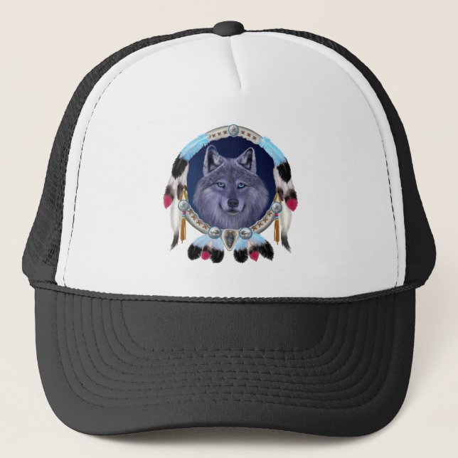 GORRA DE CAMIONERO DREAMWOLF (Anverso)