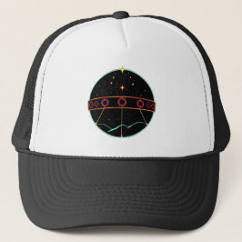 Gorra De Camionero „Drei Sterne – Lichtpfad am Himmel“