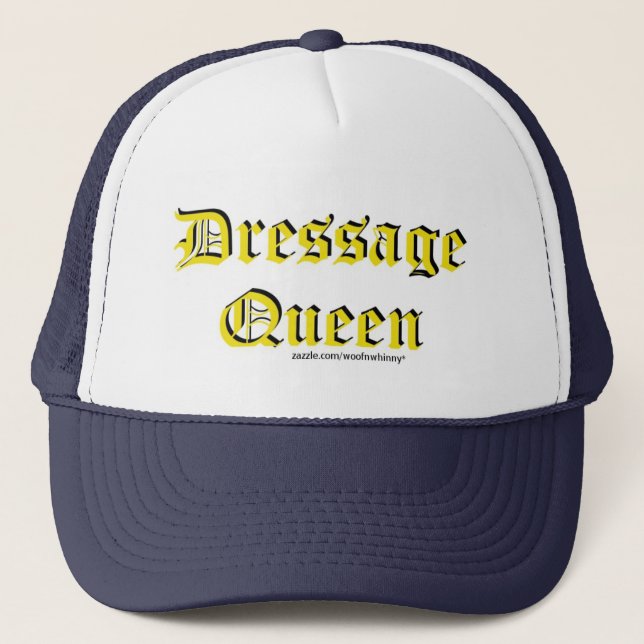 Gorra De Camionero Dressage Queen (Anverso)