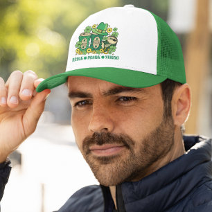 Gorra De Camionero Drink Drank Drunk Funny St Patrick's Day Beer