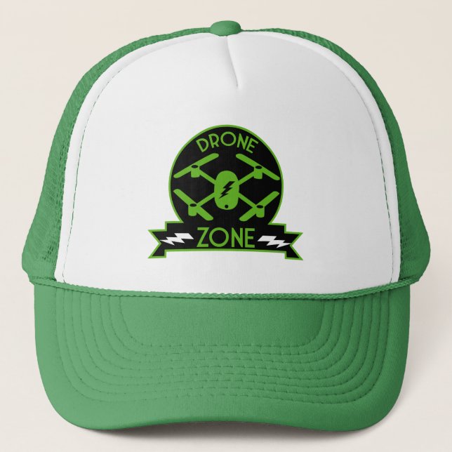 Gorra De Camionero Dron de Hobbysta | Piloto de drones | Fotografía | (Anverso)