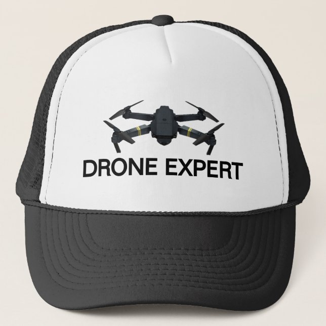 Gorra de camionero Drone Expert™ (Anverso)