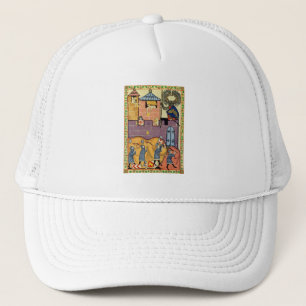 Gorra De Camionero Dropping Rocks, Manesse del Codex del Siglo XIV