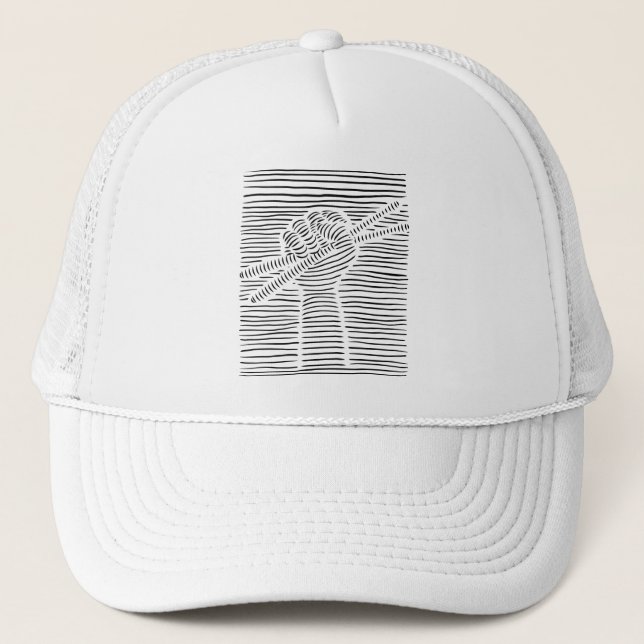 Gorra De Camionero Drums Drumsticks Drummer (Anverso)