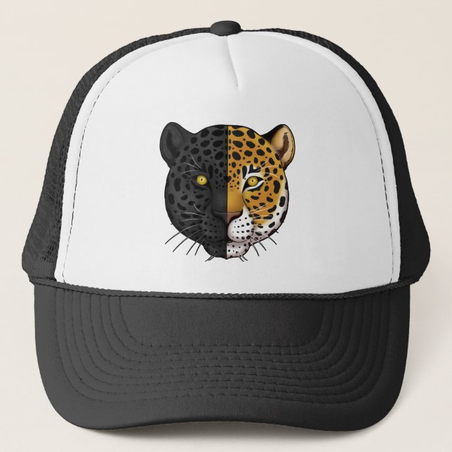 Gorra De Camionero Dualidad: Jaguar (Anverso)
