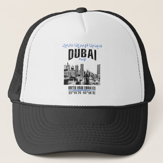 Gorra De Camionero Dubai (Anverso)