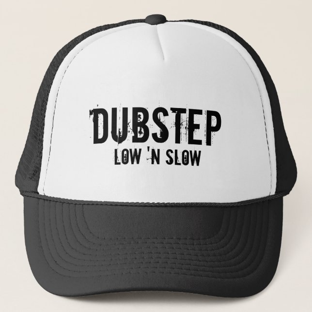GORRA DE CAMIONERO DUBSTEP, 'N BAJA LENTA (Anverso)