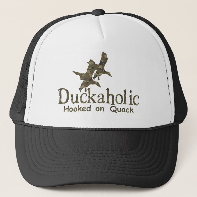 GORRA DE CAMIONERO DUCKAHOLIC (Anverso)