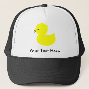 Gorra De Camionero Ducky de goma amarillo