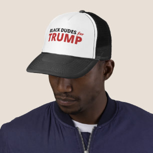 Gorra De Camionero Dudas negras para Trump