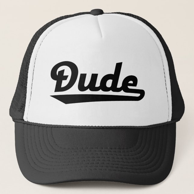 Gorra De Camionero dude (Anverso)