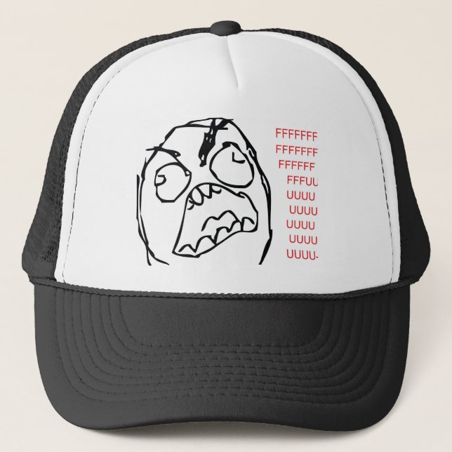 Gorra De Camionero Duende de la rabia (Anverso)