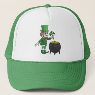 Gorra De Camionero Duendes día de San Patricio