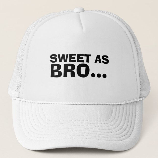 GORRA DE CAMIONERO DULCE COMO ARGOT DE BRO NUEVA ZELANDA (Anverso)
