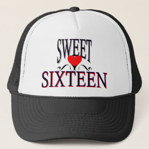 Gorra De Camionero Dulce engranaje de 16 cumpleaños