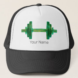 Gorra De Camionero Dumbbell Retro Bodybuilder Gym Fitness O Entrenado