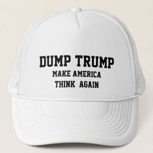 GORRA DE CAMIONERO DUMP TRUMP HACE QUE ESTADOS UNIDOS PIENSE DE NUEVO
