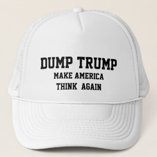 GORRA DE CAMIONERO DUMP TRUMP HACE QUE ESTADOS UNIDOS PIENSE DE NUEVO