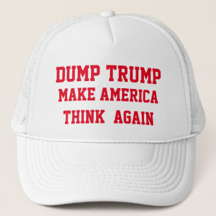 GORRA DE CAMIONERO DUMP TRUMP HACE QUE ESTADOS UNIDOS PIENSE DE NUEVO