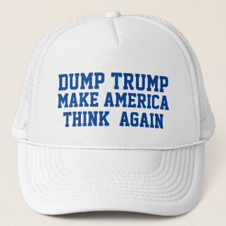 GORRA DE CAMIONERO DUMP TRUMP HACE QUE ESTADOS UNIDOS PIENSE DE NUEVO