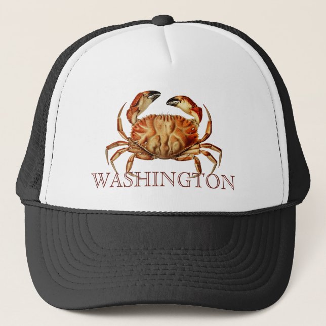Gorra De Camionero Dungeness Crab (Anverso)