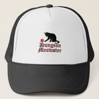 Gorra De Camionero Dungeon Meowster Funny RPG Cat con dados