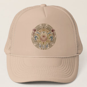 Gorra De Camionero Dúo Kokopelli - Hombre En El Maze - Dreamcatcher 1