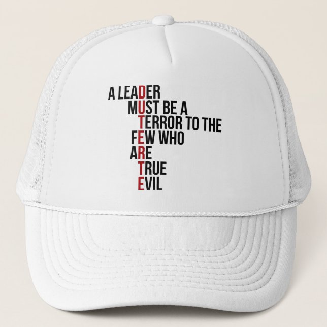 Gorra De Camionero Duterte (Anverso)